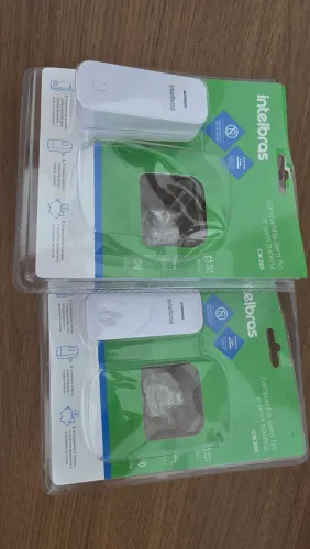 Vendo 2 campanhias sem fio e sem bateria intelbras CIK 200. Somente as campainhas
