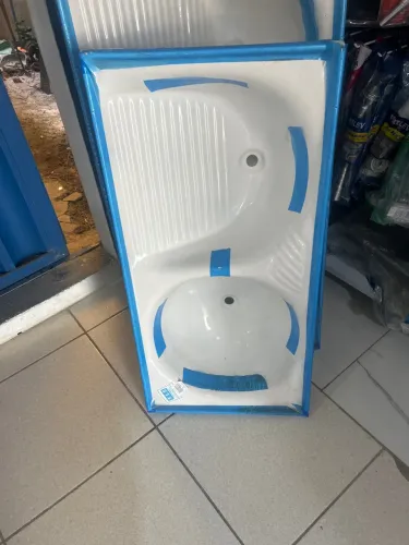 Tanque duplo (Lavanderia) 1m x 50cm