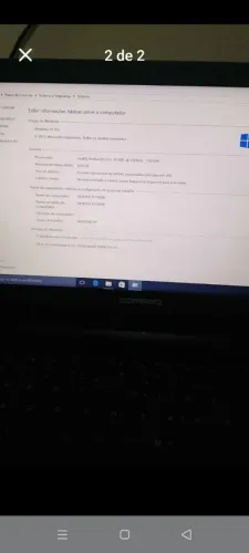 Desapego notebook compaq