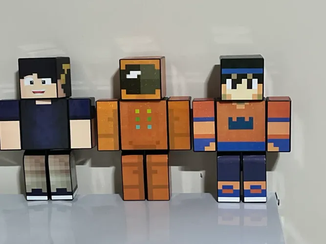 MINECRAFT Bonecos articulados