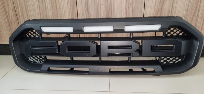 Grade frontal com led ford ranger 2020 2021 2022 2023