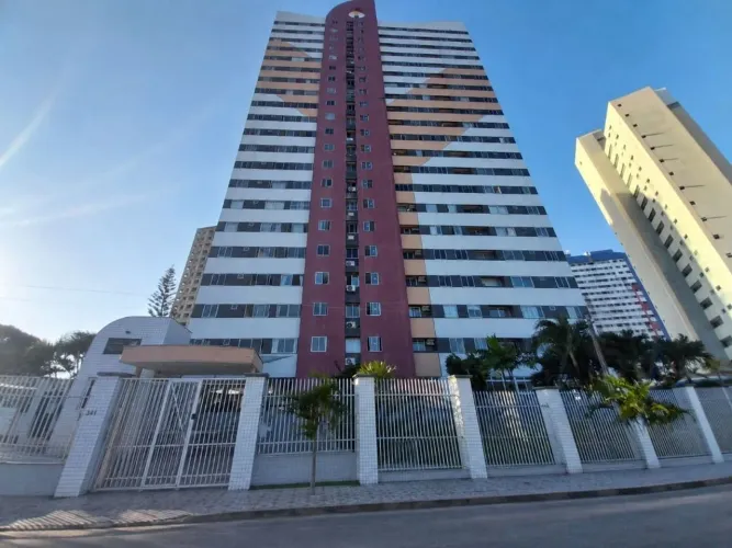 Apartamento com 3 dormitórios para alugar, 60 m² por R$ 2.528,06/mês - Cambeba - Fortaleza
