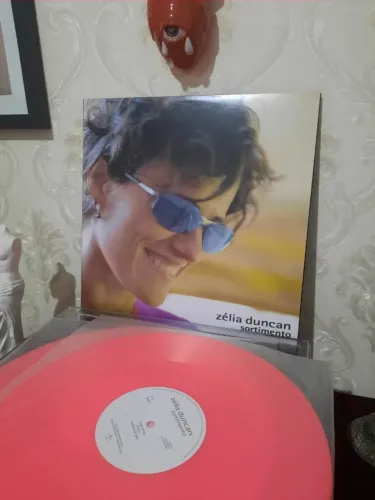 VINIL LP Zélia Duncan - Sortimento (disco duplo rosa)