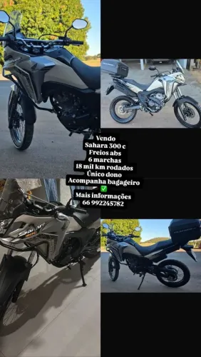 Vendo motocicleta Sahara 