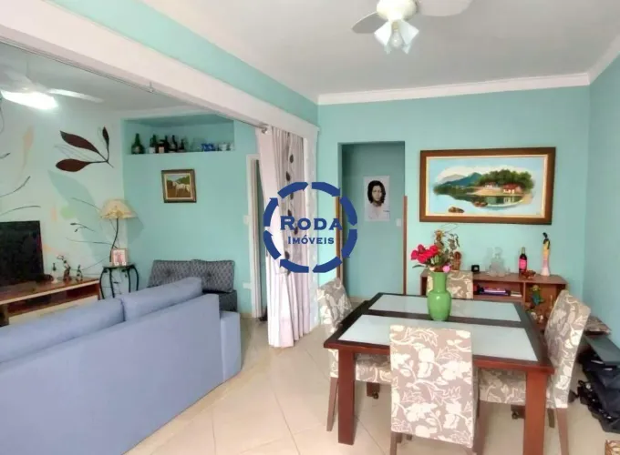 Apartamento 2 dormitório de frente a venda bairro Aparecida - Santos