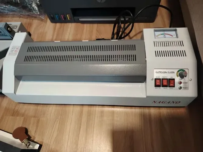Laminadora plastificadora seladora Nagano A3 A4 A5 A6