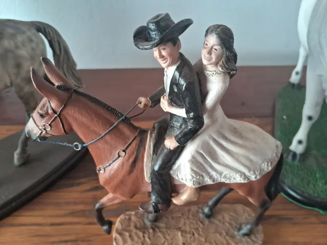 Mula Topo de Bolo de casamento 