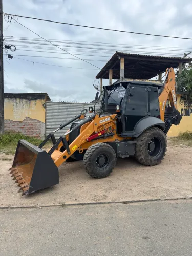 Retroescavadeira case 575