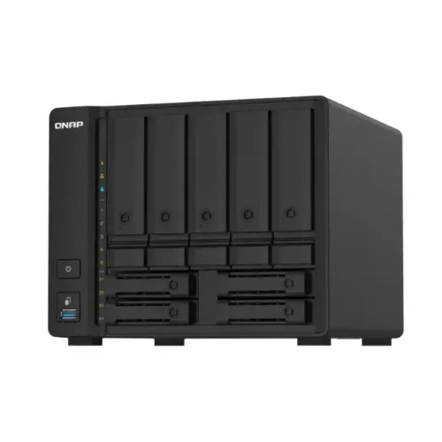 Armazenamento NAS QNAP TS-932PX-4G - 9 Baias| 2x10GbE SFP+ | 2x2.5GbE |Quad-Core| 4GB DDR4