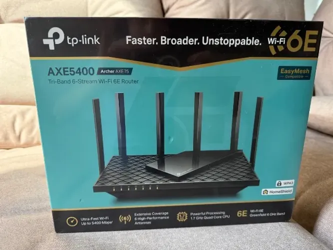 Roteador TP-Link Archer AX73 AX5400 Wi-Fi 6 Novo Lacrado