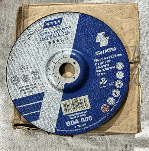 Caixa de disco desbaste 7? 