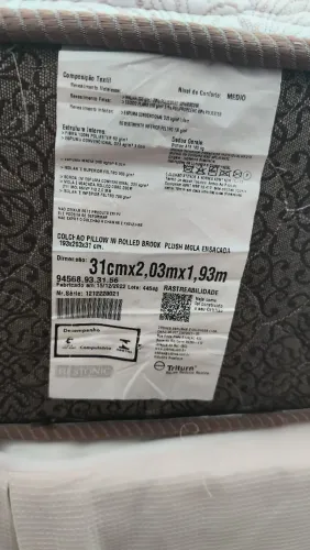 Vende se colchão King, com pouco uso em ótimo estado.