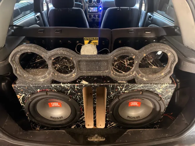 Sub 12p E2k 700rms bobina 4+4 taramps 3000