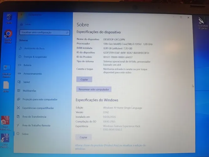 Notebook Hp