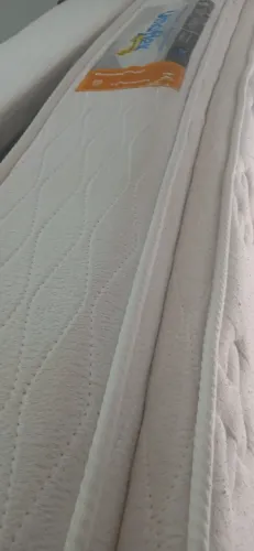 Cama box colchão umaflex itália de 2021 com pillowtop e molas ensacadas
