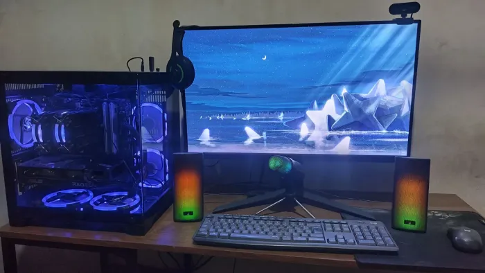 PC Gamer Ryzen 5 5600X + ASUS RX6600 Dual V2 8GB - SETUP COMPLETO! (PERIFÉRICOS GRÁTIS)
