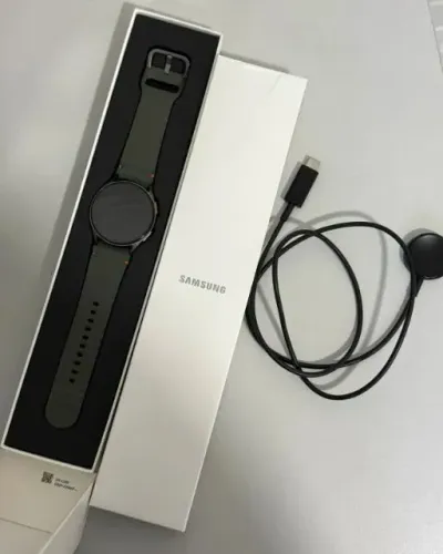 Galaxy Watch 7 40mm (SM-L300) Verde/Verde-Militar - Impecável na Caixa!