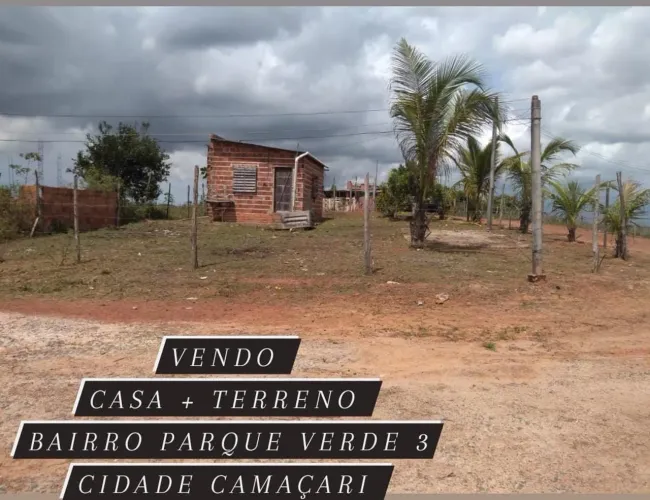 Terreno mais quarto/ banheiro