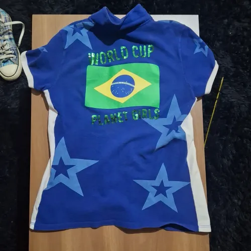 camisa polo planet girls world cup edition copa do mundo