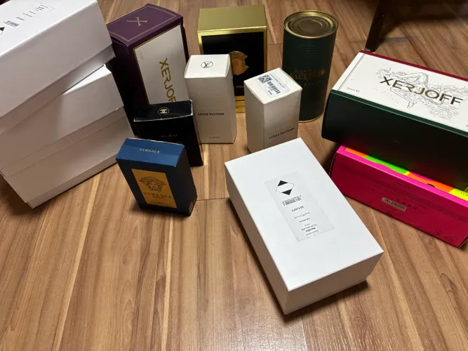 Lote Caixas de perfumes de nicho