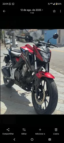 CB Twister 300f impecável ( NÃO ACEITO TROCAS)