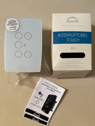 Interruptor Inteligente para Ventilador DomeTek Wi-Fi (Alexa / Google)