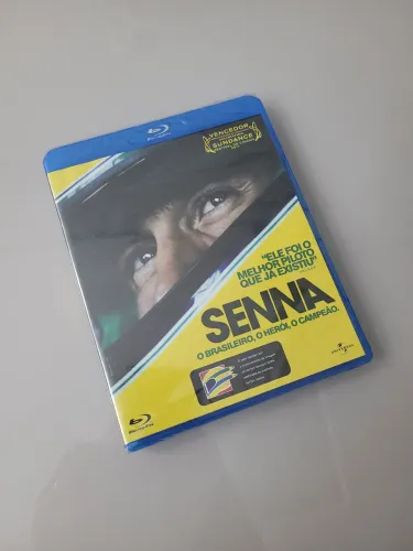 Blu-ray Ayrton Senna, Original, Novo, Lacrado