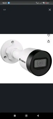 Vendo 7 Câmeras De Segurança Intelbras Vip 1430
