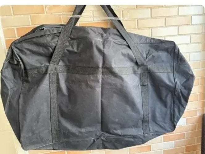 bolsa de viagem preta grande
