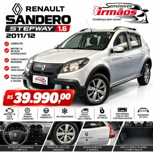 Renault Sandero Stepway Hi-flex 1.6 16V 5P 2012