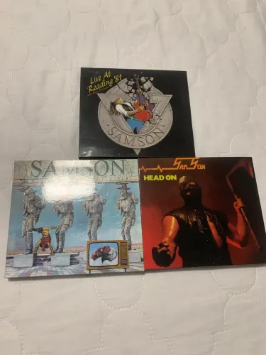 Cds Samson com Bruce Dickinson -  49 reais cada