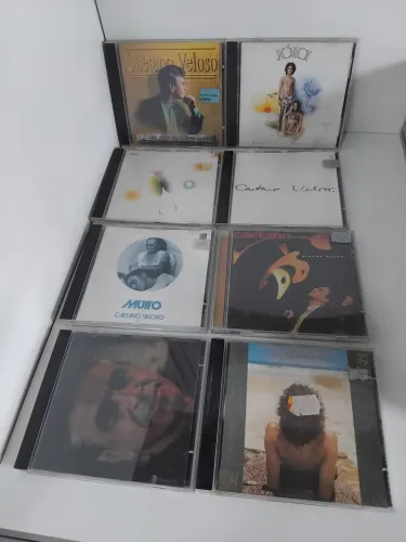 Lote de CDs do Caetano Veloso