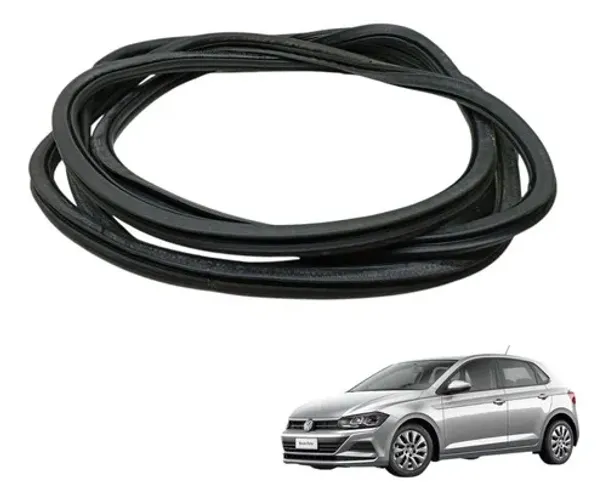 Par Borracha Porta Dianteira Vw Polo 2018 2019 2020 (usado)