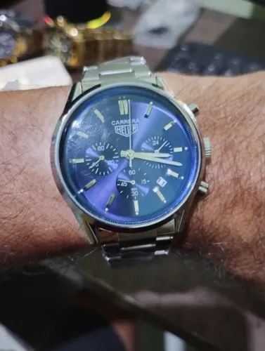 RELÓGIO TAG HEUER CARRERA - CRONÓGRAFO SUÍÇO MASCULINO