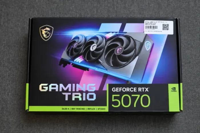 Placa de Vídeo MSI GeForce RTX5070 Trio OC 12GB GDDR7 PCI-Express