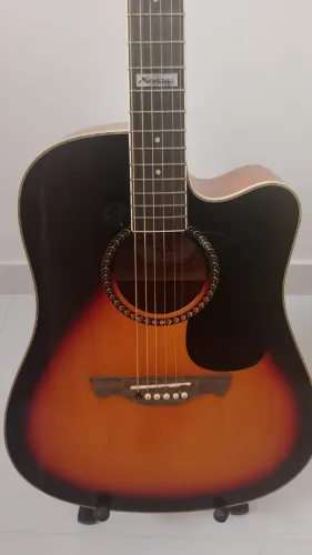 Violão Tagima Kansas - cordas de aço - elétrico.