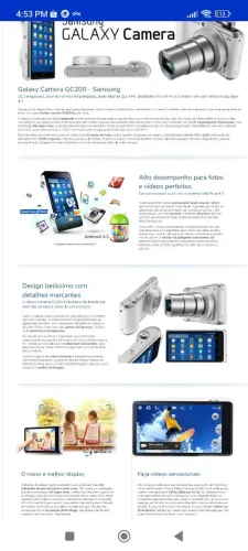 Camera samsung 21x