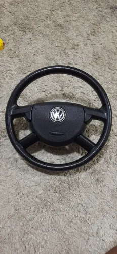 Volante Volkswagen 4 Raios com bolsa de Air-bag - Raras condições