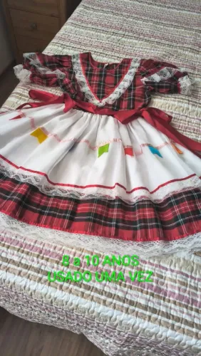 Vestido de São João infantil