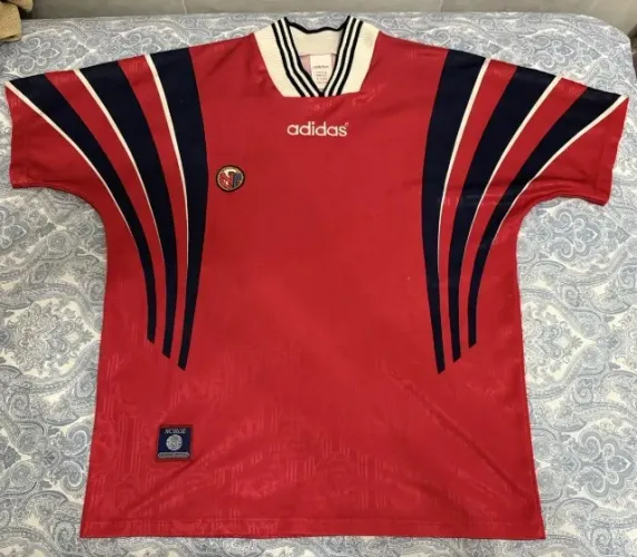 camisa adidas noruega home 1994