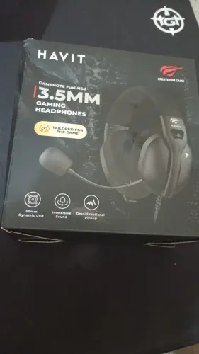 Fone headset gamer havit novo