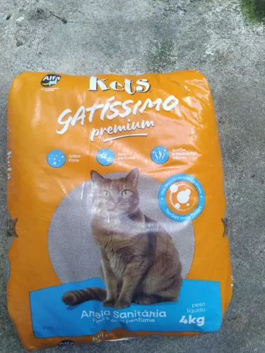 Areia sanitária ( para gatos)