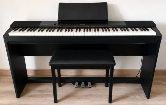 Piano Digital Casio Privia PX-150 + Móvel + 3 Pedais + Banqueta