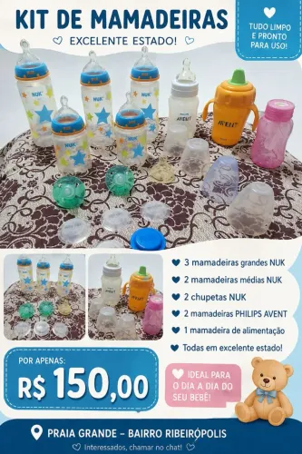 Kit de mamadeira da PHILIPS AVENT