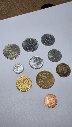 Moedas Antigas - o Lote