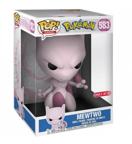 Funko pop mewtwo Jumbo 10 polegadas novo gigante