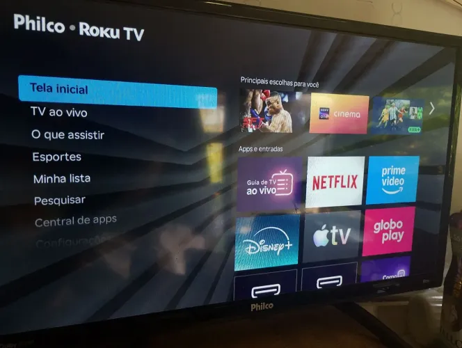 Smart TV 24" Philco 349,00 reais