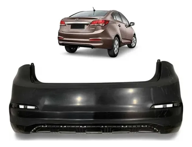 Parachoque Traseiro Hyundai Hb20 Sedan 2016 A 2019 Original
