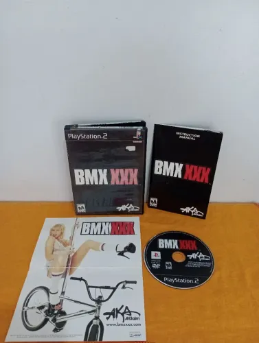 BMX XXX JOGO PLAYSTATION 2 ORIGINAL PARA COLEÇÃO 
