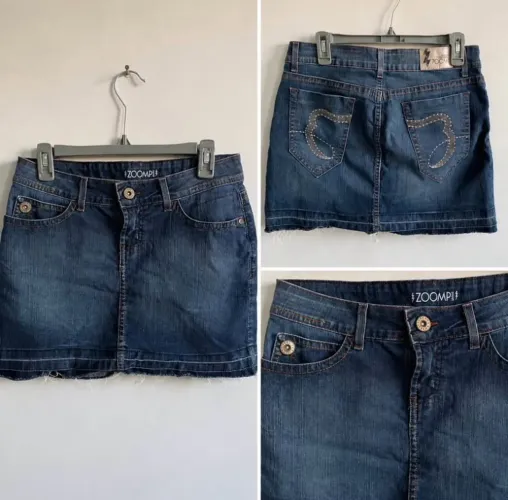 Saia Jeans Zoomp Tam. 42 - Básica, Versátil & Estilosa